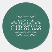 Santa & Tree Magic – Christmas Stickers & Invites (Vorderseite)