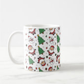 Santa, Tree & Snowman Christmas Mug Kaffeetasse (Links)