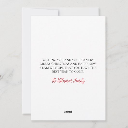 Santa Tropical Beach Weihnachten (Rückseite)