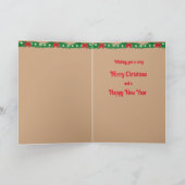 Santa Truck Trailer und Stallenurlaub Karte (Innenseite)