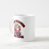 Santa Trucker Kinder Weihnachten Feiertage Magie Kaffeetasse (Vorderseite Links)