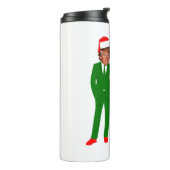 Santa trump melania thermosbecher (Nach links gedreht)