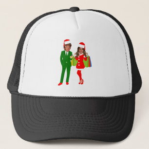 Santa trump melania truckerkappe