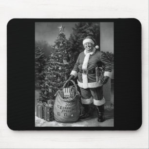 Santa Trump mit einem Sack voller Weihnachtsgesche Mousepad