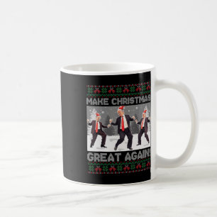 Santa Trump Tanz Mach Weihnachten wieder großartig Kaffeetasse