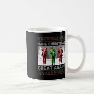 Santa Trump-Tanz macht Weihnachten wieder großarti Kaffeetasse