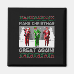 Santa Trump-Tanz macht Weihnachten wieder großarti Magnet