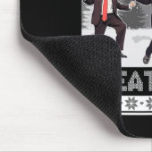 Santa Trump-Tanz macht Weihnachten wieder großarti Mousepad (Ecke)