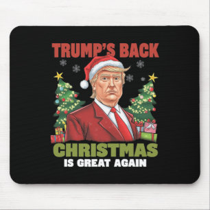 Santa Trump-Tanz macht Weihnachten wieder großarti Mousepad