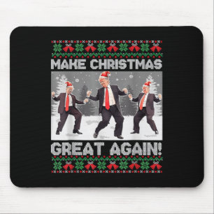Santa Trump Tanz Macht Weihnachten wieder großarti Mousepad