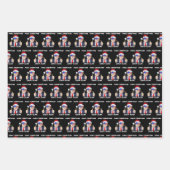 Santa Trump Weihnachten wieder großartig Weihnacht Geschenkpapier Set (Vorderseite)