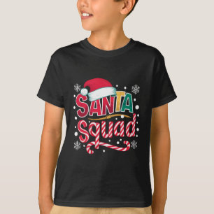 Santa-Truppe Weihnachts-Truppe Familie Matching Sa T-Shirt