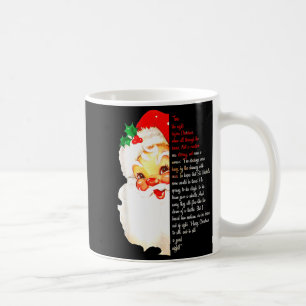 Santa Twas Die Nacht Vor Weihnachten passende Schl Kaffeetasse