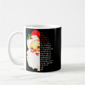 Santa Twas The Night Before Christmas Matching Paj Kaffeetasse (Links)