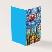 SANTA ÜBER DER STADT (Vorderseite)