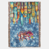 SANTA ÜBER DER STADT DECKE (Vorderseite Vertikal)