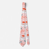 Santa überall drucken Joful Greetings Collection Krawatte (Vorderseite)