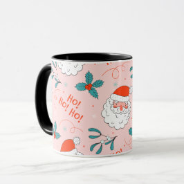 Santa überall drucken Joful Greetings Collection Tasse