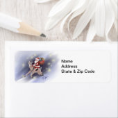 Santa übergibt Rücksendeadresse (Insitu)