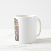 Santa Überraschung Kaffeetasse (VorderseiteRechts)