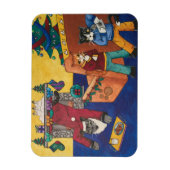 Santa Überraschung Magnet (Vertikal)