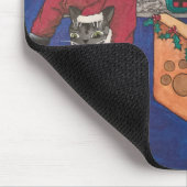 Santa Überraschung Mousepad (Ecke)