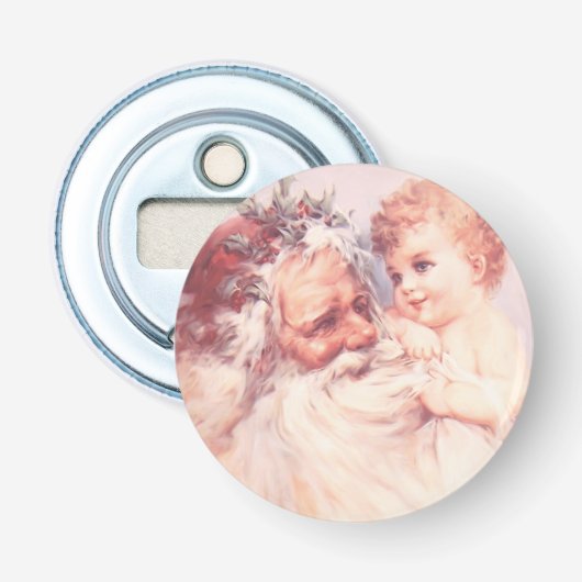 Santa und Baby Flaschenöffner (Vorderseite)