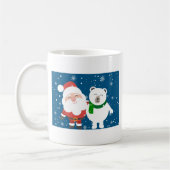 Santa und Bär Kaffeetasse (Links)