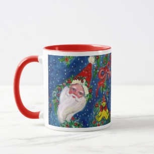 SANTA UND CHRISTMAS NIGHT TASSE