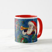 SANTA UND CHRISTMAS NIGHT TASSE (VorderseiteRechts)