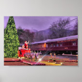 Santa und der Polar Express Poster (Vorne)