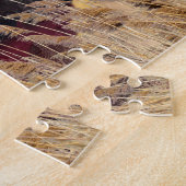 Santa und Elche Puzzle küssen (Seite)