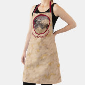 Santa und Elche Schürze küssen (InSitu)