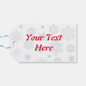 Santa und Elf Niedliche und lustige Charaktere pin Geschenkanhänger (Rückseite Horizontal)