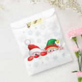 Santa und Elf Niedliche und lustige Charaktere pin Geschenktütchen (Versiegelt)