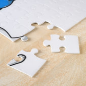 Santa und Hund Puzzle (Seite)