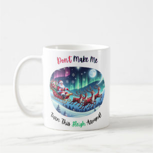 Santa und kaffeetasse