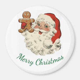 Santa und Lebkuchenmann-Magnet Magnet