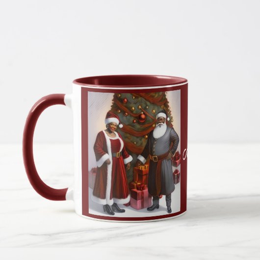 Santa und Mrs. Claus Tasse (Links)