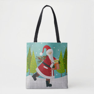Santa und Presents Tasche