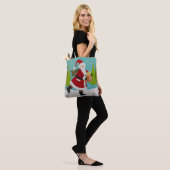 Santa und Presents Tasche (Am Model)