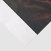 Santa und Puppy Seidenpapier (Detail)