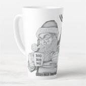 Santa und Reindeer Milchtasse (Linke Ecke)