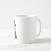 Santa und Robo-Elf Kaffeetasse (VorderseiteRechts)