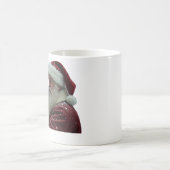 Santa und Robo-Elf Kaffeetasse (Mittel)
