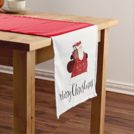 Santa und Rudolph Großer Tischläufer