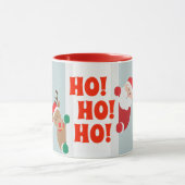 Santa und Rudolph Holiday Tasse (Zentrum)