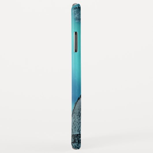 Santa und Rudolph mit Schlitten Case-Mate iPhone Hülle (Hinten/Rechts)