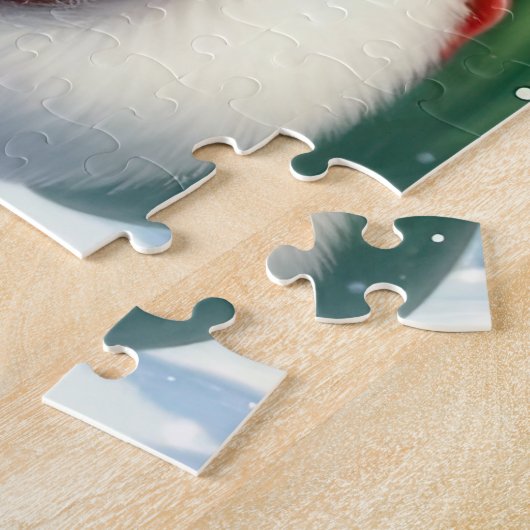 Santa und Rudolph Puzzle (Seite)