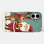 Santa und Rudolphs Geschenkbörse Case-Mate iPhone Hülle (Rückseite (Horizontal))